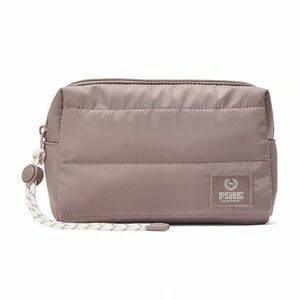 NWT Victoria’s Secret Iced Espresso Makeup Bag and Cardholder Wallet Set